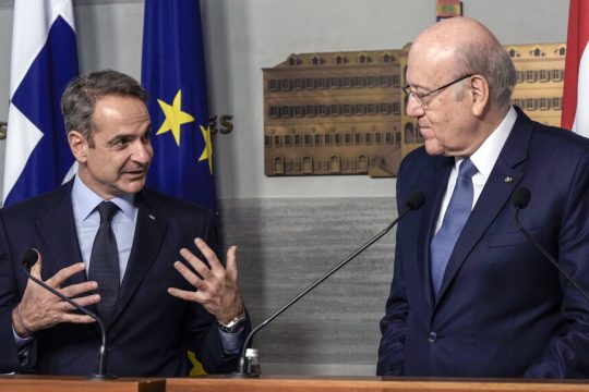 kyriakos - najib mikati